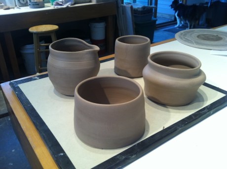 Grandson Eric's work drying