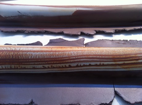 abstract colored clay forms